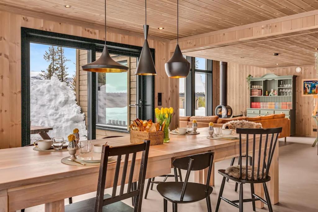 Peaceful Oasis. Panoramic Forest- & Mountain View. Sauna. Beitostolen Exterior photo
